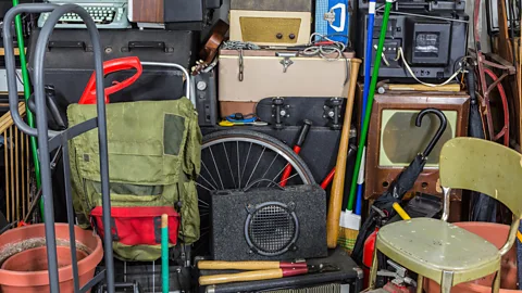 Getty Images In extreme cases clutter can take over entire rooms and has been found to impact people's mental and physical health (Credit: Getty Images)