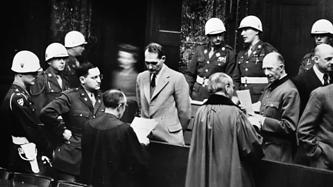 Getty Images For much of his trial, the Nazi war criminal Rudolf Hess claimed he had amnesia, but later admitted that this was a ruse (Credit: Getty Images)