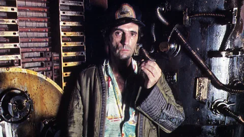 Alamy Dishevelled and ordinary, characters like Brett are easily identifiable – albeit in a futuristic setting (Credit: Alamy)