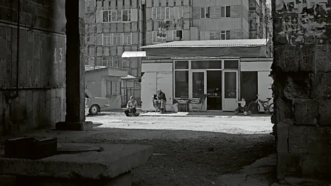 Katharina Roters The community has adapted the city to their own needs relocating its centre (Credit: Katharina Roters)