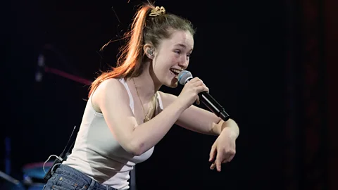 Jo Hale/Redferns BBC’s Sound of… 2018 poll winner Sigrid looks happy to be here (Credit: Jo Hale/Redferns)