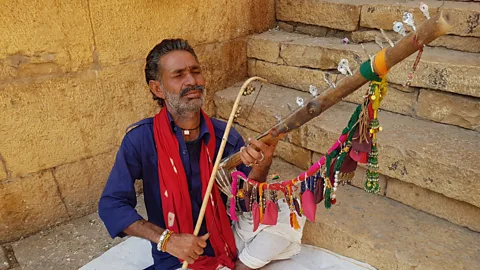 Charukesi Ramadurai For more than 800 years, residents inside the Jaisalmer fort have catered to travellers journeying through the desert (Credit: Charukesi Ramadurai)