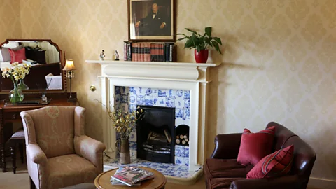 Mike MacEacheran Guests at Knockinaam Lodge can stay in the Churchill Suite, where the former British prime minister once slept (Credit: Mike MacEacheran)