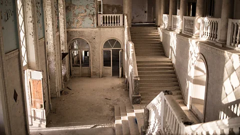 Ruins of old sanitorium