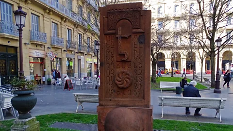 Justin Calderón In San Sebastian, Spain, a khachkar symbolises close ties between the Basque and Armenian communities (Credit: Justin Calderón)