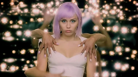 Netflix The casting of Miley Cyrus as a depressed and exploited pop star lends an edge to the otherwise ludicrous Rachel Jack and Ashley Too (Credit: Netflix)