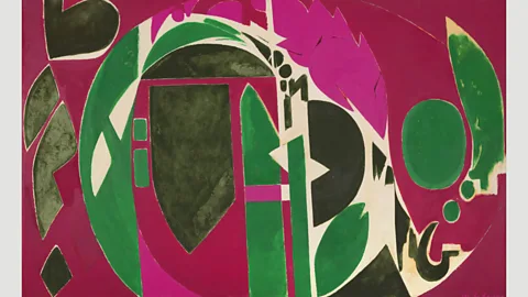 The Pollock-Krasner Foundation The title of Palingenesis, 1971, refers to the Greek term for rebirth (Credit: The Pollock-Krasner Foundation)