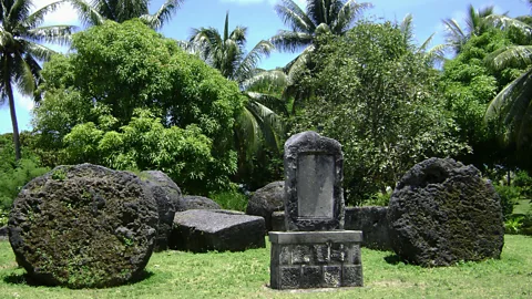 Getty Images The House of Taga - the famously brawny chief in Tinian (Credit: Getty Images)