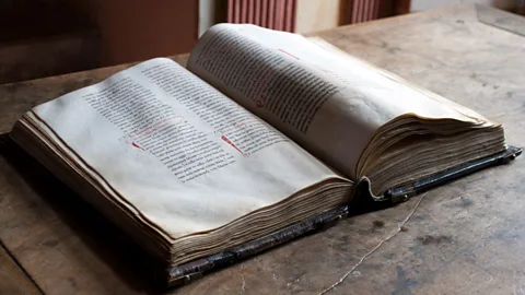 Miriam Foley Today, Yuso’s library is home to more than 10,000 books from the 11th to the 18th Centuries (Credit: Miriam Foley)