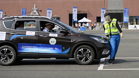 Getty Images Will unmanned vehicles follow the best ethical principles when required to balance human lives? (Credit: Getty Images)