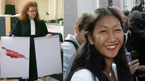 Getty An artist in France named Rindy Sam was fined for kissing a plain white canvas by Cy Twombly in 2007 (Credit: Getty)