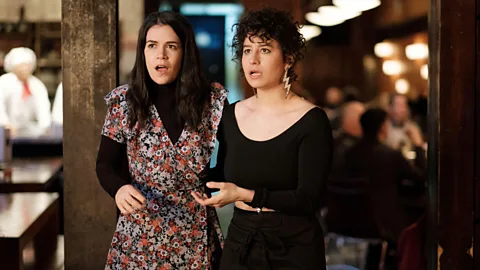Alamy Comedy Broad City featured two female leads who were attracted to both men and women (Credit: Alamy)