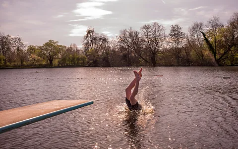 Alamy Diving in - pristine rural environments with sparse human habitation are the most likely to have safe wild water sources (Credit: Alamy)