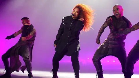 Getty Images Janet Jackson’s new Las Vegas show Metamorphosis has been hailed as a return to ‘top form’ (Credit: Getty Images)