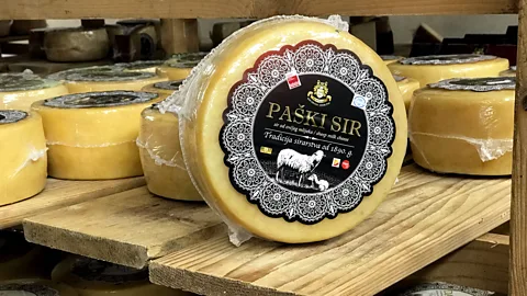 Kristin Vuković The sheep’s diet gives its milk – used to make Pag’s famous cheese, Paški sir – a unique flavour (Credit: Kristin Vuković)