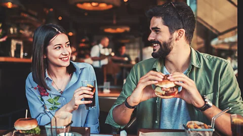 Getty Images For around one in 20 heterosexual people, simply buying a meal for someone of the opposite sex is considered to be a betrayal (Credit: Getty images)