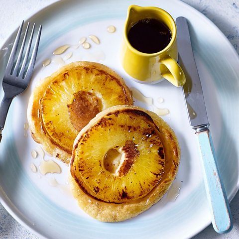 Nadiya's pineapple pancakes