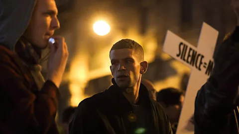 Alamy Robin Campillo’s 2017 film 120 Beats Per Minute looks at the early years of the Aids activist group Act Up Paris (Credit: Alamy)
