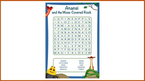 Word search puzzle