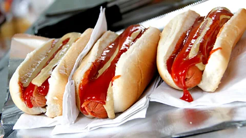 Loop Images/Getty Images If there’s any food that represents Americana, it’s the humble hot dog (Credit: Loop Images/Getty Images)