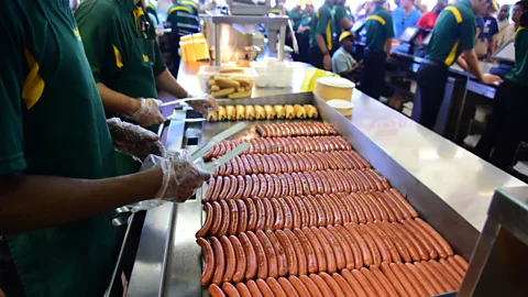 Pacific Press/Getty Images When Feltman’s closed its doors in 1954, Nathan’s was the only hot dog to be reckoned with on Coney Island’s boardwalk (Credit: Pacific Press/Getty Images)