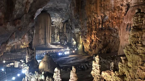 Kim I Mott The world's biggest cave, Son Doong, was discovered by accident in 1991 by a local Vietnamese logger (Credit: Kim I Mott)