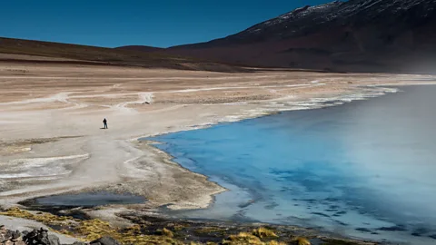 Juan Martinez View of the Laguna Verde (Green Lagoon) in Bolivia