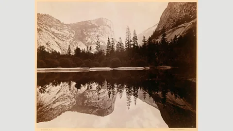 Alamy Yosemite Valley by Eadweard Muybridge, whose images are reminiscent of Japanese ink landscape paintings (Credit: Alamy)