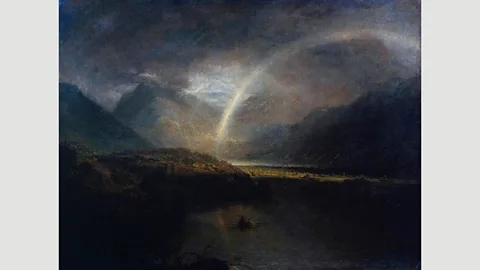 Alamy According to Tate, in Buttermere Lake (1798) Turner “intended to evoke the viewer’s awe at the grandeur of Nature” (Credit: Alamy)