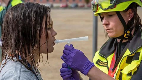 Andy Weekes/Loughborough University A breath test for exposure to harmful chemicals or nerve agents could ensure victims get the treatment they need (Credit: Andy Weekes/Loughborough University)