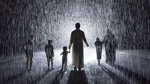 Sharjah Art Foundation The Rain Room is a popular installation at the Sharjah Art Foundation (Credit: Sharjah Art Foundation)