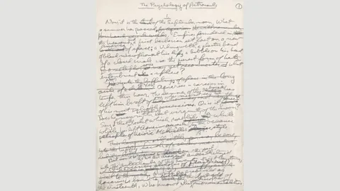 Estate of Norman Mailer/Harry Ransom Center/University of Texas Moonfire includes reproductions of several pages of Mailer’s original draft for the book
