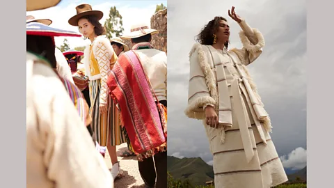 Escvdo The Escvdo brand is known for its fringed jackets, gilets and strong graphic patterns (Credit: Escvdo)