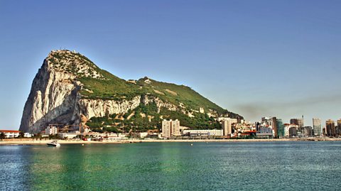 The rock of Gibraltar