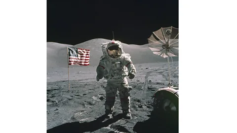 Nasa Gene Cernan was the last human to walk on the Moon - 47 years ago (Credit: Nasa)