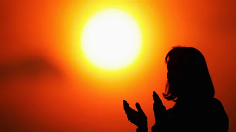 Getty Images An ever-brightening Sun could cause our descendants serious problems (Credit: Getty Images)
