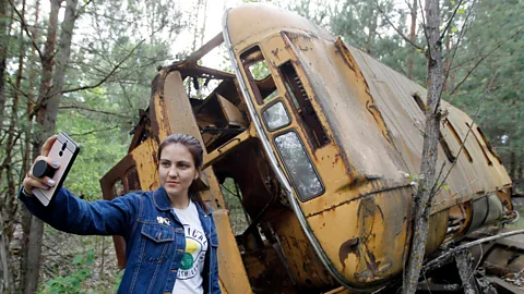 Getty Images Almost 100,000 people were evacuated from the area around Chernobyl in the months after the disaster but today the abandoned towns attract tourists (Credit: Getty Images)