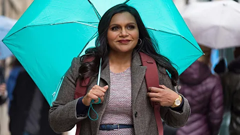 Alamy Four Weddings … creator Mindy Kaling (pictured here in this year’s Late Night) has been a key figure in improving South Asian representation on screen (Credit: Alamy)