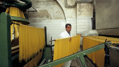 vittorio sciosia/Alamy In 2013, Gragnano pasta was designated a Protected Geographical Indication by the EU (Credit: vittorio sciosia/Alamy)