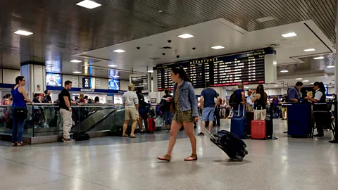 Alamy Penn Station in New York would not win any prizes for beauty but it is also acoustically quite an ugly space as well (Credit: Alamy)