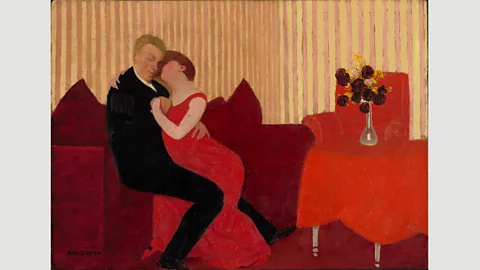 The Baltimore Museum of Art/ The Cone Collection/ Mitro Hood The Lie (Le Mensonge), 1897, by Félix Vallotton (Credit: The Baltimore Museum of Art/ The Cone Collection/ Mitro Hood)