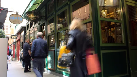 Anna Muckerman Dozens of restaurants in Vienna serve the city’s namesake dish, but Figlmüller claims to serve ‘the one true Wiener schnitzel’ (Credit: Anna Muckerman)