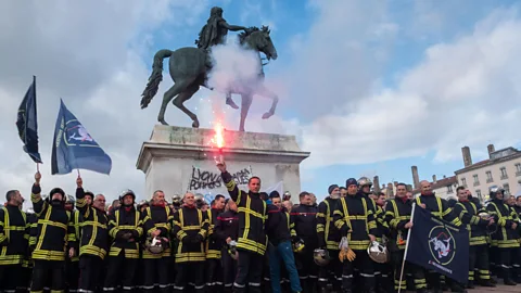 FRANCK CHAPOLARD/Alamy The French have been protesting more-or-less nonstop since the citizens of Paris stormed the Bastille prison in 1789 (Credit: FRANCK CHAPOLARD/Alamy)