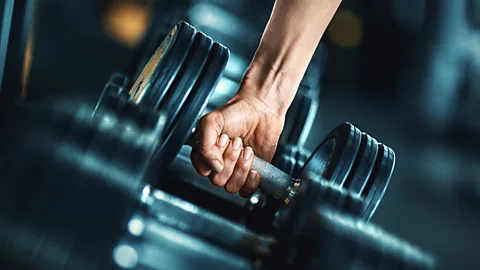 Getty Images Baking in rewards to activities such as gym visits will help you keep up the habit, research suggests (Credit: Getty Images)