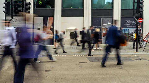 Olivier Guiberteau London commuters rarely stop to notice the lump of oolitic limestone that’s encased in the wall of 111 Cannon Street (Credit: Olivier Guiberteau)