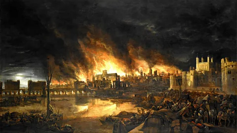 GL Archive/Alamy The London Stone has borne witness to some of the city’s most dramatic moments, including the Great Fire of London and the Blitz (Credit: GL Archive/Alamy)