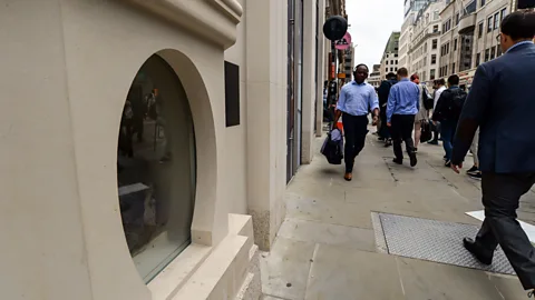 Olivier Guiberteau Featured on the earliest printed maps of London, the London Stone has stood roughly in the same spot for hundreds of years (Credit: Olivier Guiberteau)