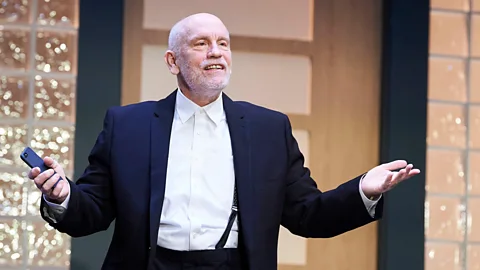 Alamy David Mamet play Bitter Wheat – starring John Malkovich as abusive film producer Barney Fein – is a thinly-veiled comedy about the downfall of Harvey Weinstein (Credit: Alamy)