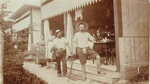 Private Collection of Vojko Zavodnik. All rights reserved. Vojko Zavodnik: “In a way, he was basically offering glamorous camping or ‘glamping’” (Credit: Private Collection of Vojko Zavodnik. All rights reserved.)