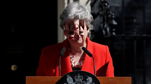 Reuters Theresa May's tears elicited sympathy in some, and cynicism in others (Credit: Reuters)